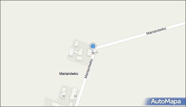 Stare Kramsko, Stare Kramsko, 59, mapa Stare Kramsko