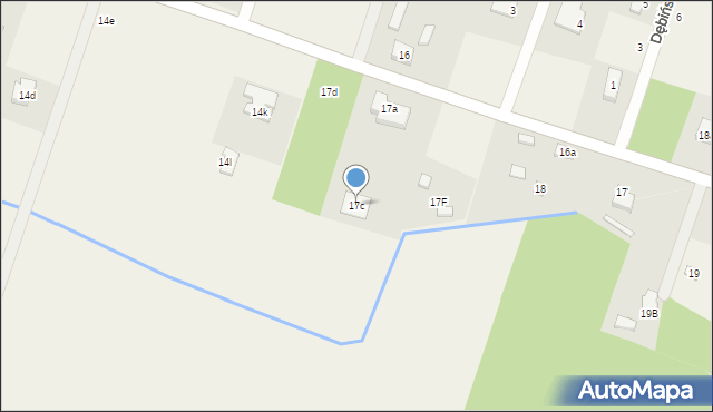 Stare Krasnodęby, Stare Krasnodęby, 17c, mapa Stare Krasnodęby