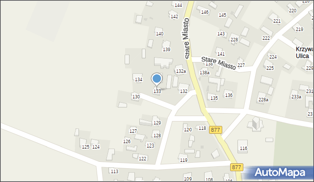 Stare Miasto, Stare Miasto, 133, mapa Stare Miasto