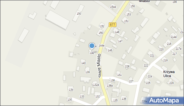 Stare Miasto, Stare Miasto, 142, mapa Stare Miasto