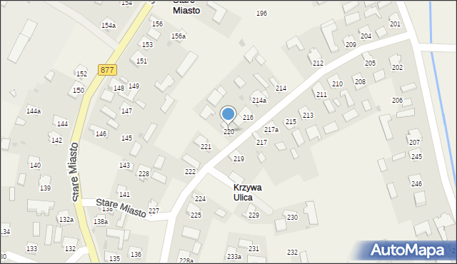 Stare Miasto, Stare Miasto, 220, mapa Stare Miasto