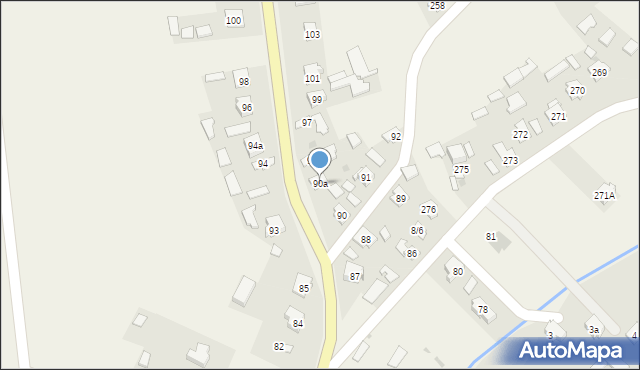 Stare Miasto, Stare Miasto, 90a, mapa Stare Miasto