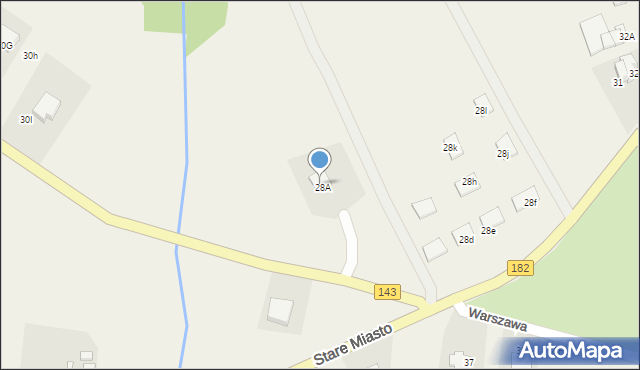 Stare Miasto, Stare Miasto, 28B, mapa Stare Miasto