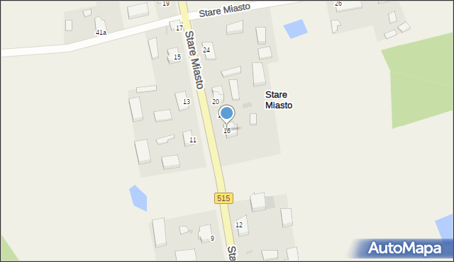 Stare Miasto, Stare Miasto, 16, mapa Stare Miasto