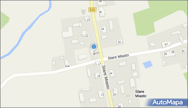 Stare Miasto, Stare Miasto, 19, mapa Stare Miasto