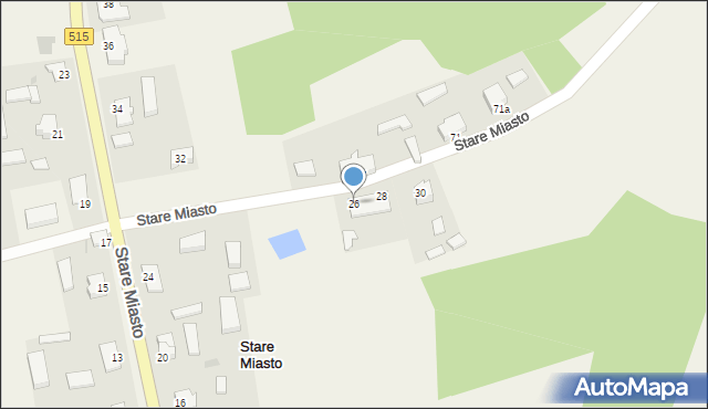 Stare Miasto, Stare Miasto, 26, mapa Stare Miasto