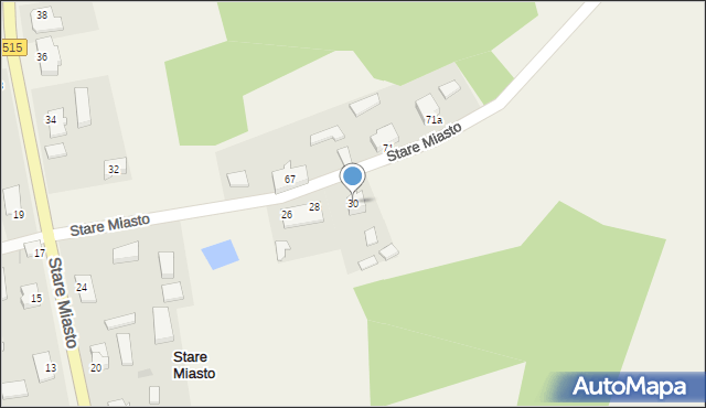 Stare Miasto, Stare Miasto, 30, mapa Stare Miasto