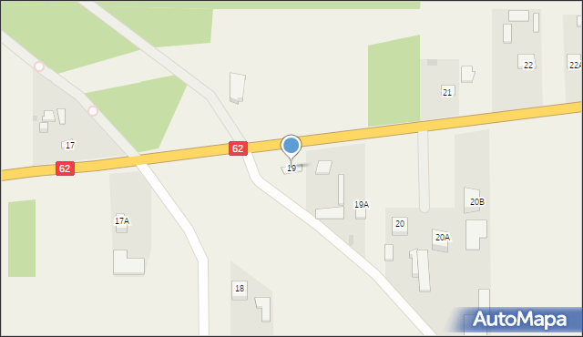 Stare Orzechowo, Stare Orzechowo, 19, mapa Stare Orzechowo