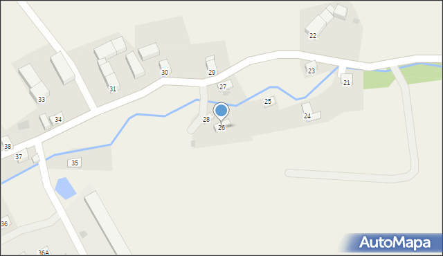 Stare Rochowice, Stare Rochowice, 26, mapa Stare Rochowice