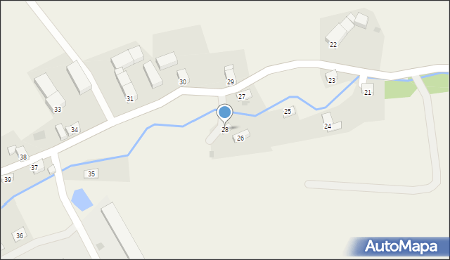 Stare Rochowice, Stare Rochowice, 28, mapa Stare Rochowice