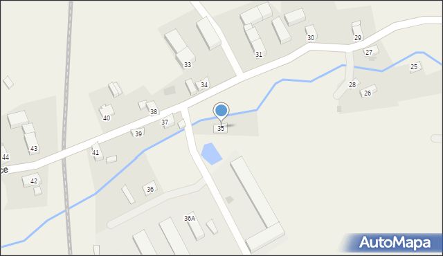 Stare Rochowice, Stare Rochowice, 35, mapa Stare Rochowice