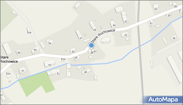 Stare Rochowice, Stare Rochowice, 46, mapa Stare Rochowice