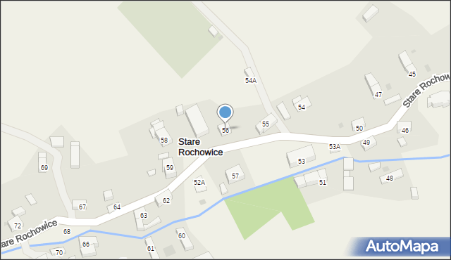 Stare Rochowice, Stare Rochowice, 56, mapa Stare Rochowice