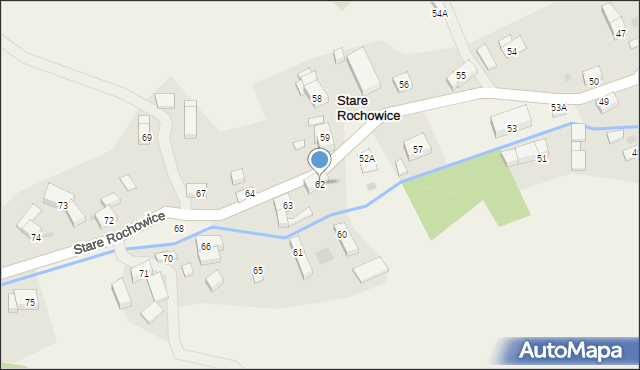 Stare Rochowice, Stare Rochowice, 62, mapa Stare Rochowice