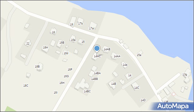 Stare Sady, Stare Sady, 14AC, mapa Stare Sady