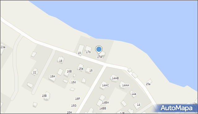 Stare Sady, Stare Sady, 17a, mapa Stare Sady