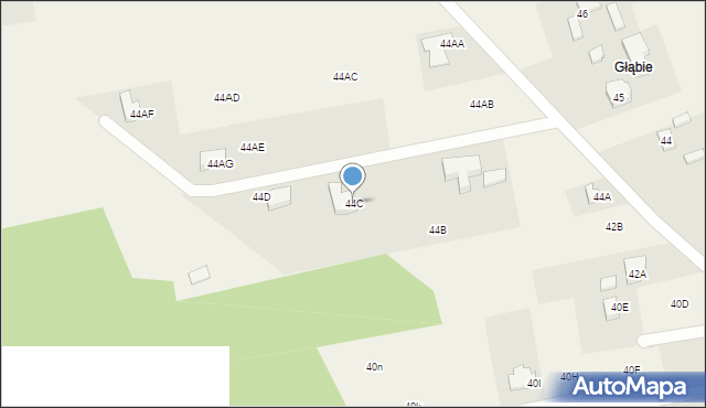 Stare Skoszewy, Stare Skoszewy, 44C, mapa Stare Skoszewy