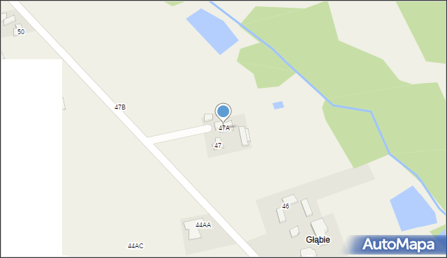 Stare Skoszewy, Stare Skoszewy, 47A, mapa Stare Skoszewy