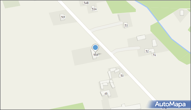 Stare Skoszewy, Stare Skoszewy, 50A, mapa Stare Skoszewy