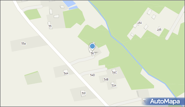 Stare Skoszewy, Stare Skoszewy, 54, mapa Stare Skoszewy