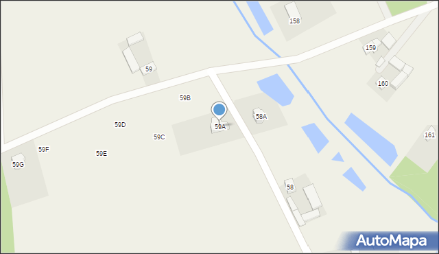 Stare Skoszewy, Stare Skoszewy, 59A, mapa Stare Skoszewy