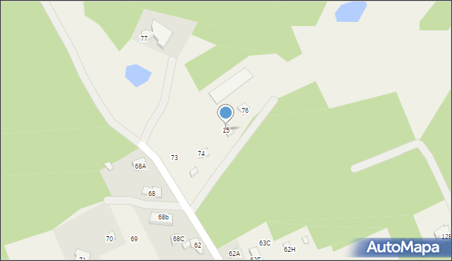 Stare Skoszewy, Stare Skoszewy, 75, mapa Stare Skoszewy