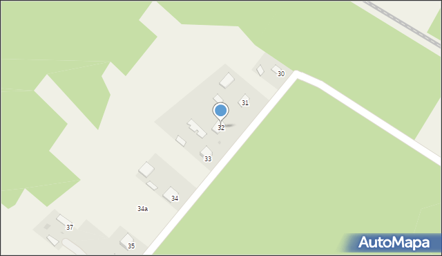 Stare Słowiki, Stare Słowiki, 32, mapa Stare Słowiki