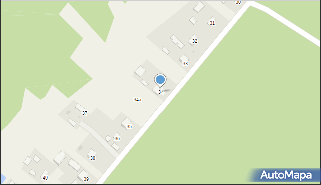 Stare Słowiki, Stare Słowiki, 34, mapa Stare Słowiki