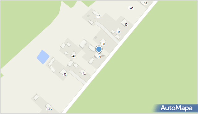 Stare Słowiki, Stare Słowiki, 39, mapa Stare Słowiki