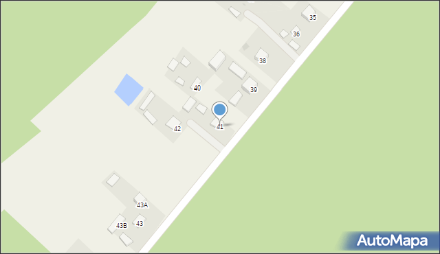 Stare Słowiki, Stare Słowiki, 41, mapa Stare Słowiki