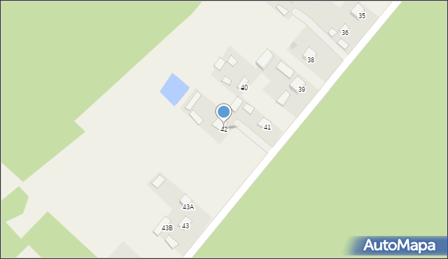 Stare Słowiki, Stare Słowiki, 42, mapa Stare Słowiki