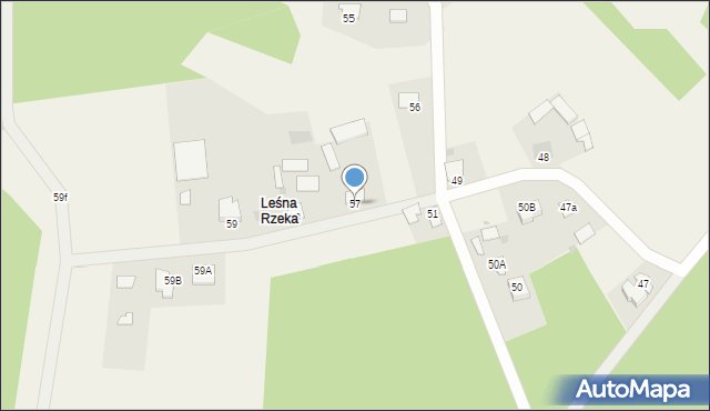 Stare Słowiki, Stare Słowiki, 57, mapa Stare Słowiki