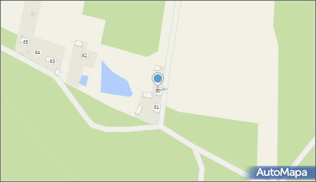 Stare Słowiki, Stare Słowiki, 60, mapa Stare Słowiki