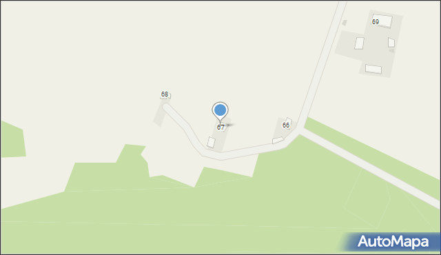 Stare Słowiki, Stare Słowiki, 67, mapa Stare Słowiki
