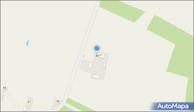 Stare Słowiki, Stare Słowiki, 69, mapa Stare Słowiki