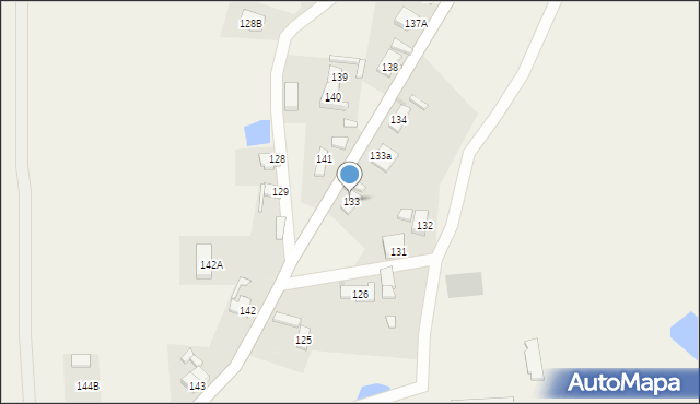 Stare Strącze, Stare Strącze, 133, mapa Stare Strącze