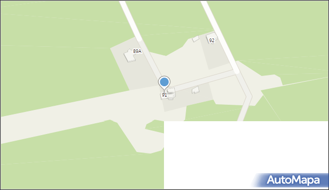 Stare Strącze, Stare Strącze, 91, mapa Stare Strącze