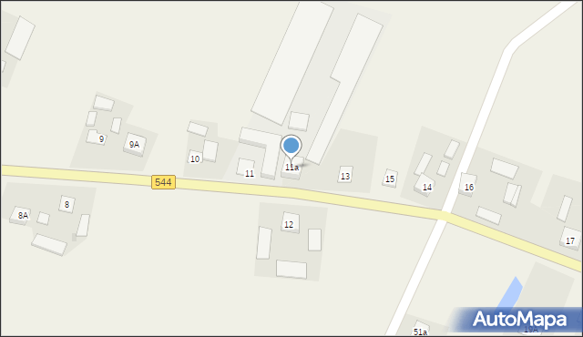 Stare Świerczyny, Stare Świerczyny, 11a, mapa Stare Świerczyny