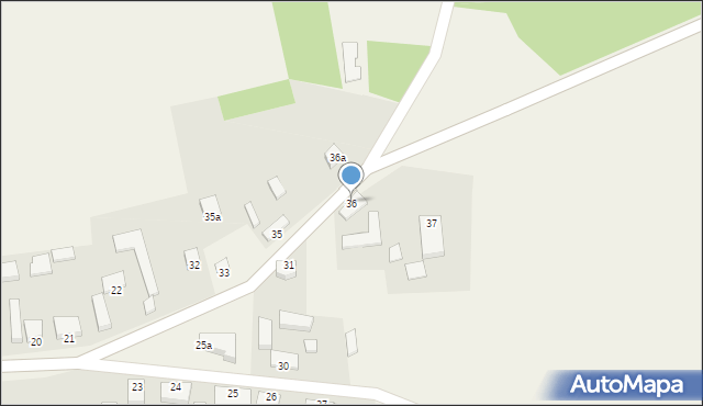 Stare Wierzchowo, Stare Wierzchowo, 36, mapa Stare Wierzchowo