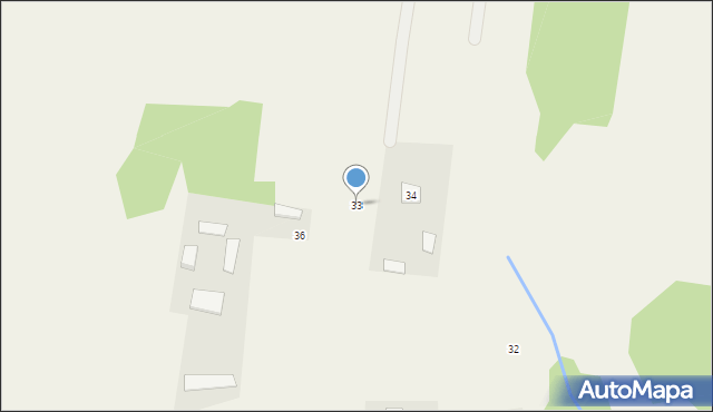 Stare Wrońska, Stare Wrońska, 33, mapa Stare Wrońska