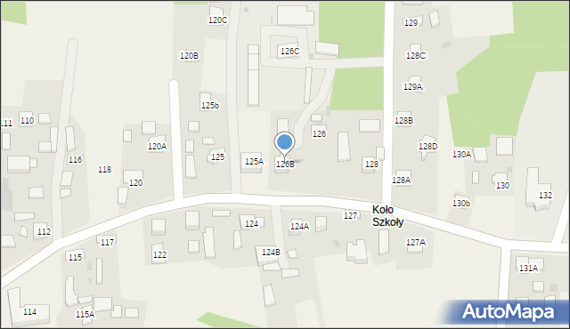 Stare Żukowice, Stare Żukowice, 126B, mapa Stare Żukowice