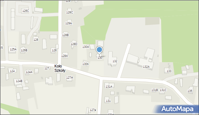 Stare Żukowice, Stare Żukowice, 130, mapa Stare Żukowice