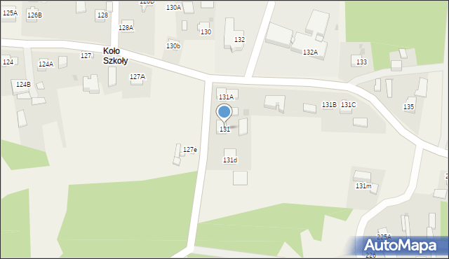 Stare Żukowice, Stare Żukowice, 131, mapa Stare Żukowice