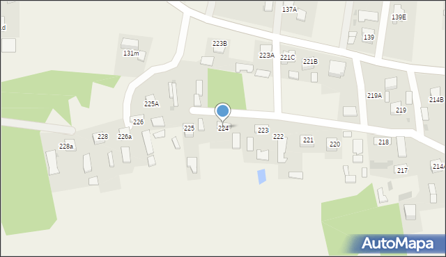 Stare Żukowice, Stare Żukowice, 224, mapa Stare Żukowice