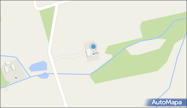 Starków, Starków, 43, mapa Starków