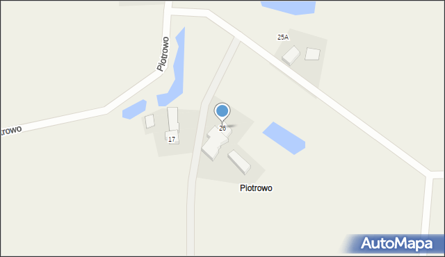 Starocin, Starocin, 26, mapa Starocin