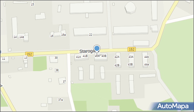 Starogard, Starogard, 40A, mapa Starogard