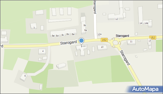 Starogard, Starogard, 7, mapa Starogard