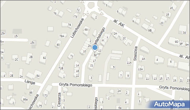 Starogard Gdański, Stefańskiego Walentego, 3d, mapa Starogard Gdański