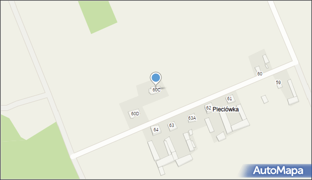 Starogród, Starogród, 60C, mapa Starogród